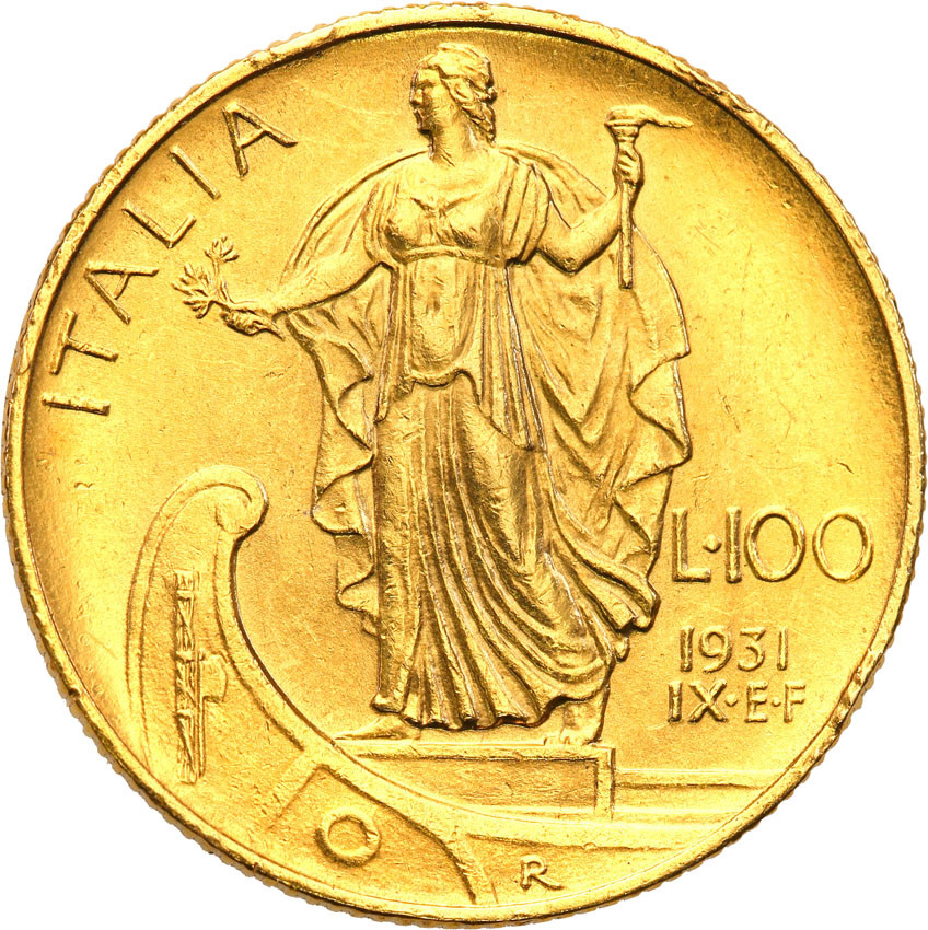Włochy. Wiktor Emanuel III. 100 lirów 1931